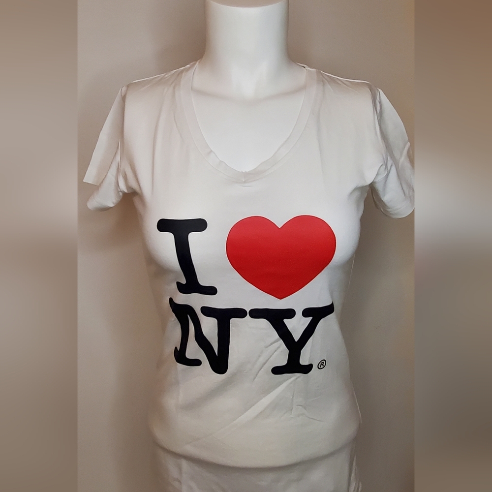 Tshirt - size M-" I love New york" 95%cotton 5% elastane